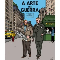 Best Asa A Arte da Guerra de Jean-Luc Fromental e José-Louis Bocquet - Uma Aventura de Blake e Mortimer em Nova Iorque