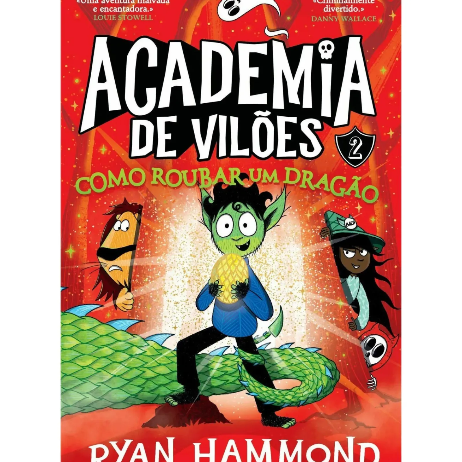 Clearance Gailivro Academia de Vilões Nº 2 - Como Roubar um Dragão de Ryan Hammond