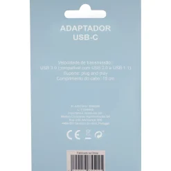 Onetop Eletrónica > Adaptador Usb-C Aqua Sky