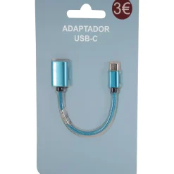 Onetop Eletrónica > Adaptador Usb-C Aqua Sky