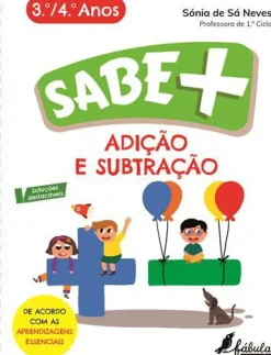 Hot Fábula Educação Adição e Subtração - 3.º e 4.º Anos de Sónia de Sá Neves