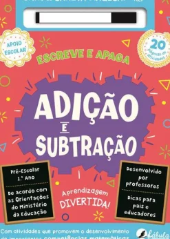 Online Fábula Educação Adição e Subtração Pré-Escolar e 1.º Ano