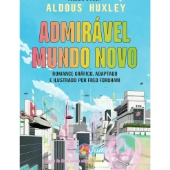 Relógio D'Água Admirável Mundo Novo de Aldous Huxley/Fred Fordham