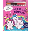 Zero A Oito Atividades > Adoro Unicórnios! A Kikas e os Números! de Vários Autores