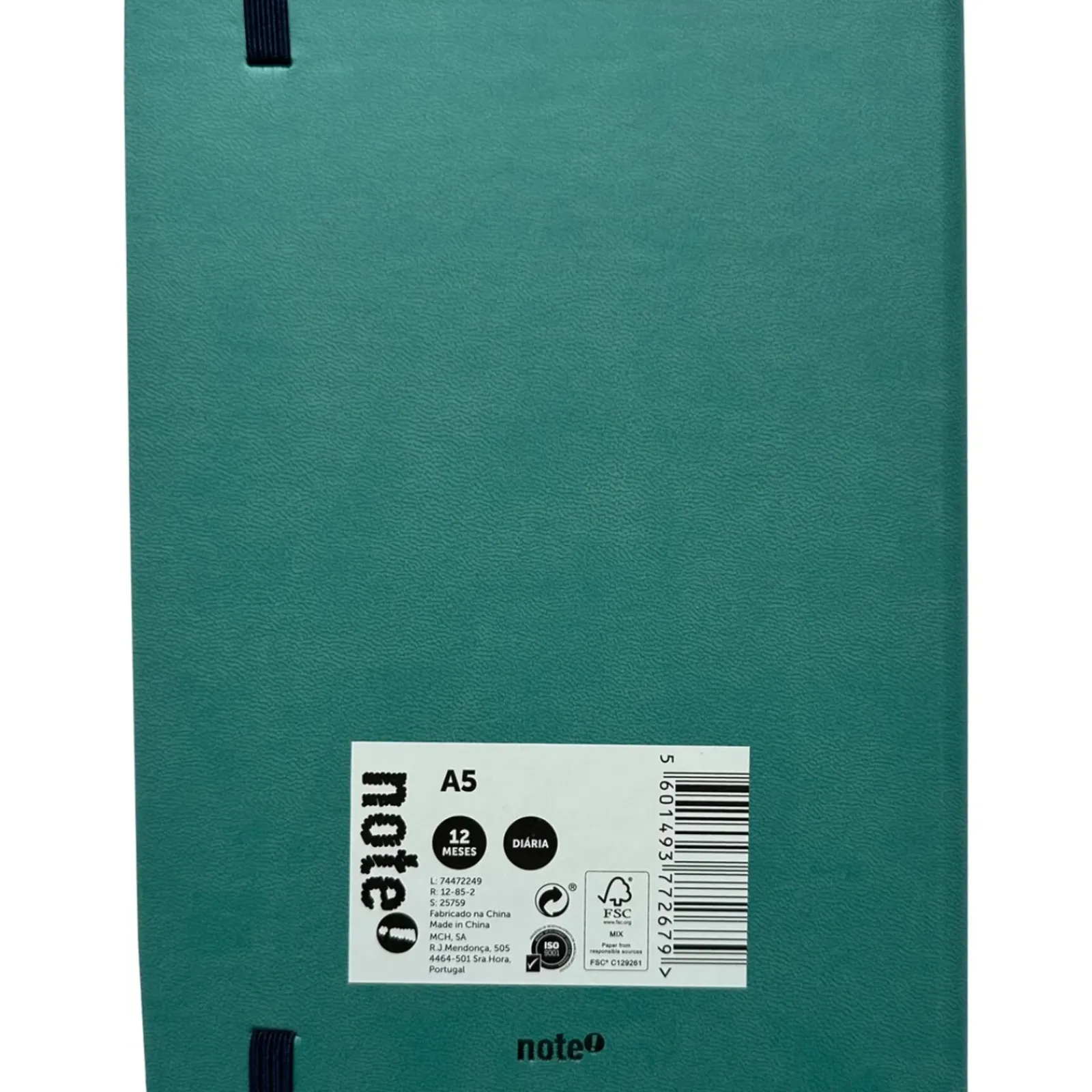 Note! Agendas E Planners|Agendas E Planners > Agenda A5 Basic com Elástico Color (artigo sortido)