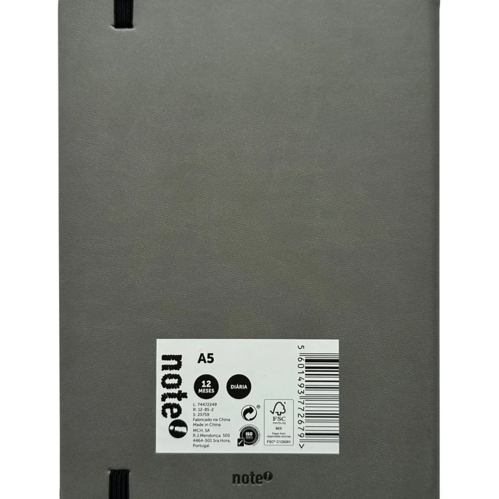 Note! Agendas E Planners|Agendas E Planners > Agenda A5 Basic com Elástico Color (artigo sortido)