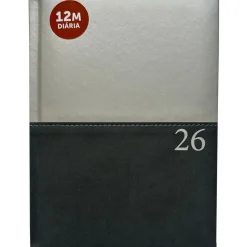 Clearance Note! Agenda A5 Bicolor Metalizada (artigo sortido)