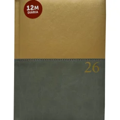 Clearance Note! Agenda A5 Bicolor Metalizada (artigo sortido)