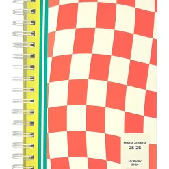 Discount Note! Agenda A5 2026 Espiral 16M Semanal Geometric