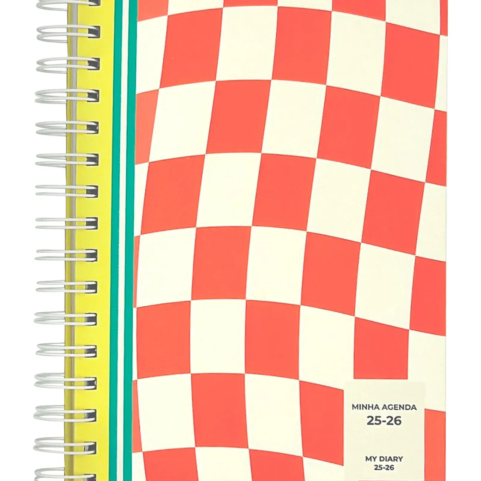 Discount Note! Agenda A5 2026 Espiral 16M Semanal Geometric