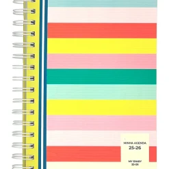 Discount Note! Agenda A5 2026 Espiral 16M Semanal Geometric
