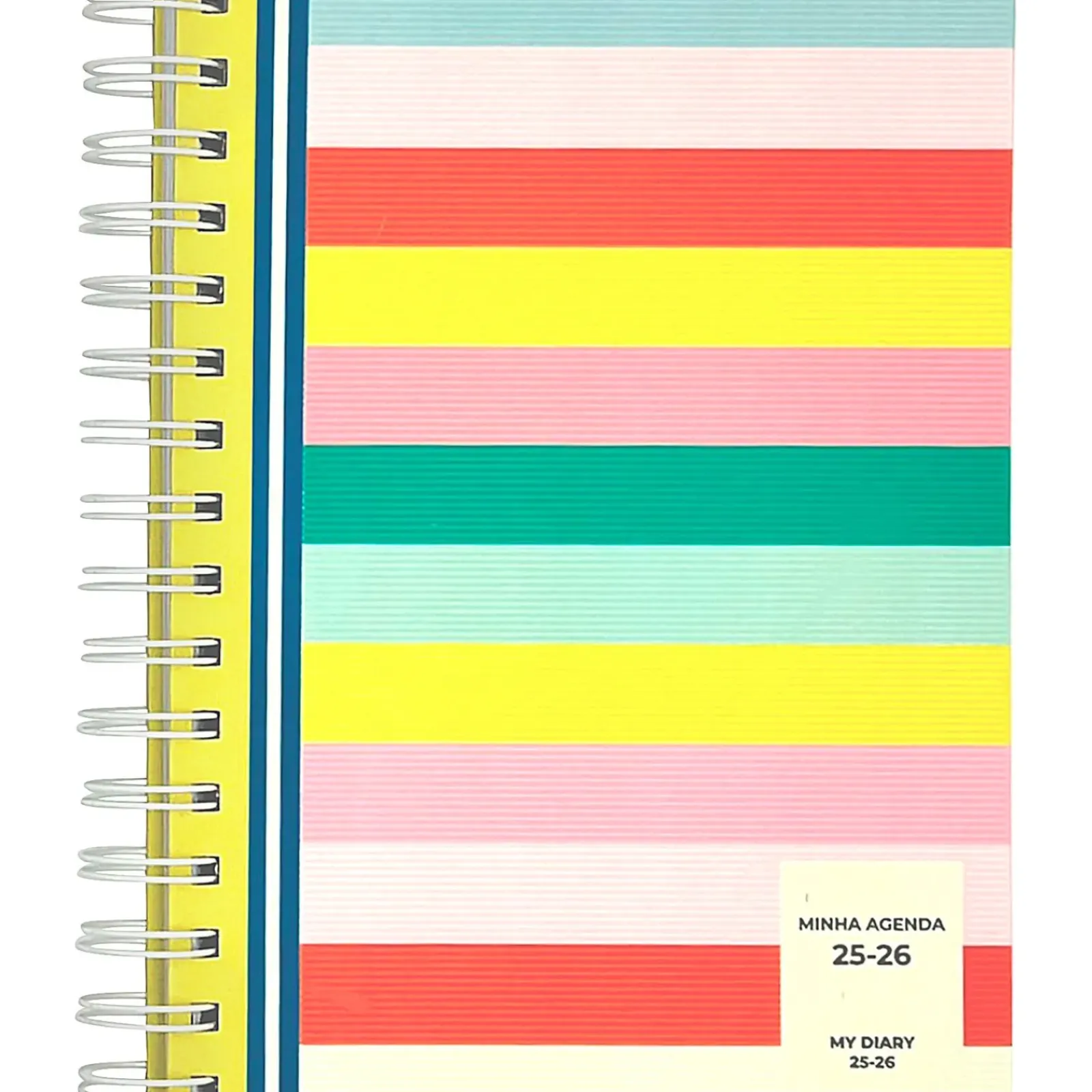 Discount Note! Agenda A5 2026 Espiral 16M Semanal Geometric