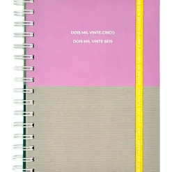 Note! Agendas E Planners|Agendas E Planners > Agenda A5 2026 Espiral 16M Semanal Regular