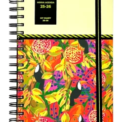 Online Note! Agenda A5 2026 Espiral 16M Semanal Tropic