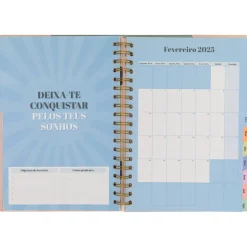 Mr. Wonderful Agendas E Planners|Agendas E Planners > Agenda Office 24/25 Semanal Extra Grande - Sonha em Grande e Disfruta em Gigante