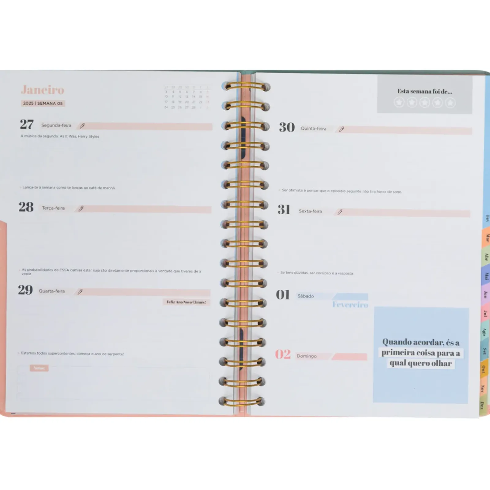 Discount Mr. Wonderful Agenda Office 24/25 Semanal Grande - Muitas Conquistas para Celebrar