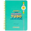 New Mr. Wonderful Agenda Wonder 24/25 Semanal Grande - Ready Para Celebrar Tudo o que Vou Alcançar