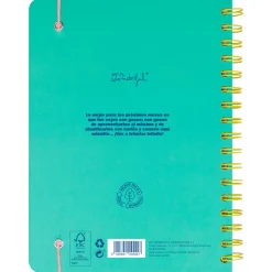 New Mr. Wonderful Agenda Wonder 24/25 Semanal Grande - Ready Para Celebrar Tudo o que Vou Alcançar