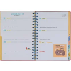 Mr. Wonderful Agendas E Planners|Agendas E Planners > Agenda Wonder 24/25 Semanal Grande - Vou Com Tudo