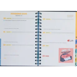 Mr. Wonderful Agendas E Planners|Agendas E Planners > Agenda Wonder 24/25 Semanal Grande - Planos Que Prometem, Sonhos que Acontecem