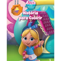 Dom Quixote Atividades > Alice na sua Maravilhosa Pastelaria - História para Colorir
