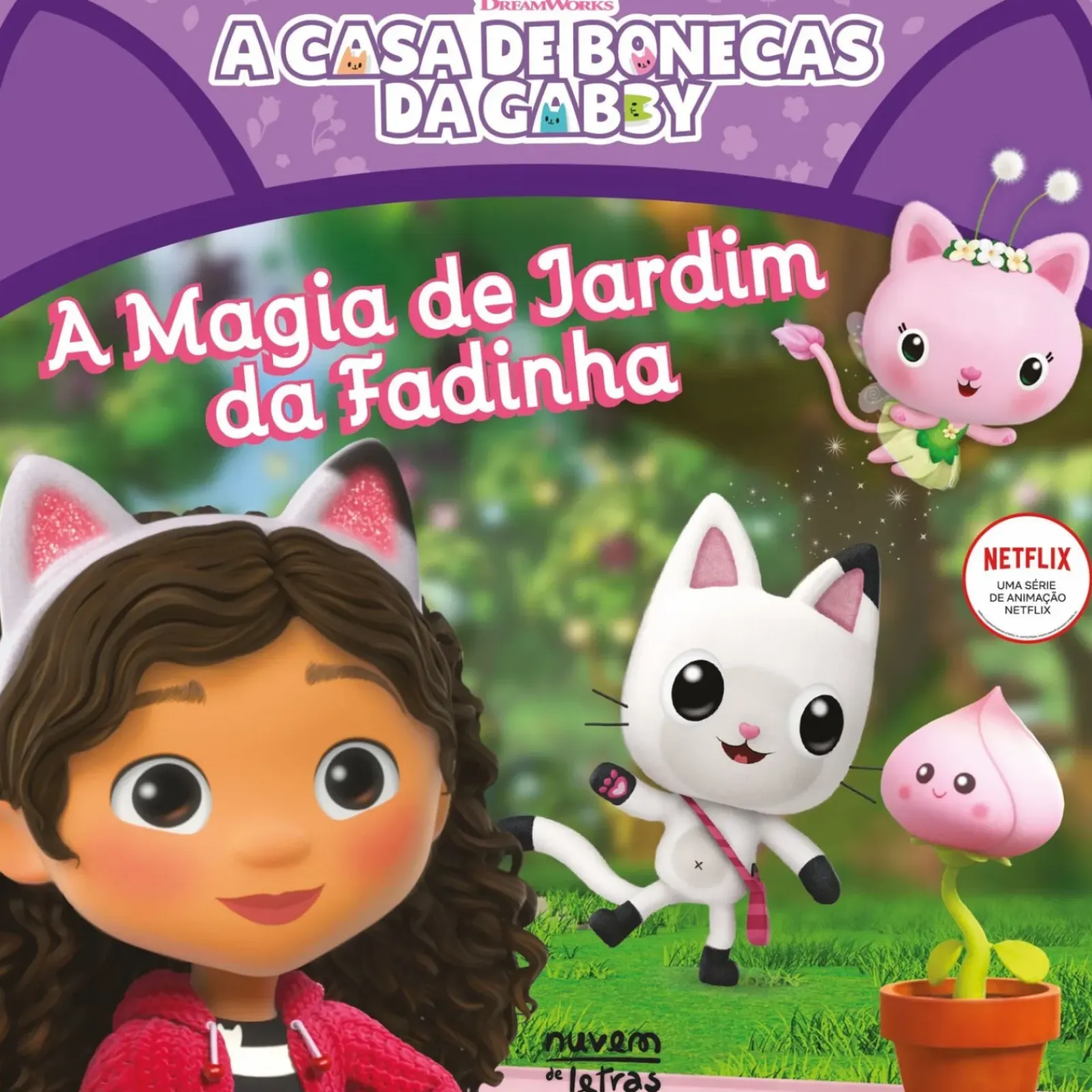 Clearance Nuvem De Letras A Magia de Jardim da Fadinha