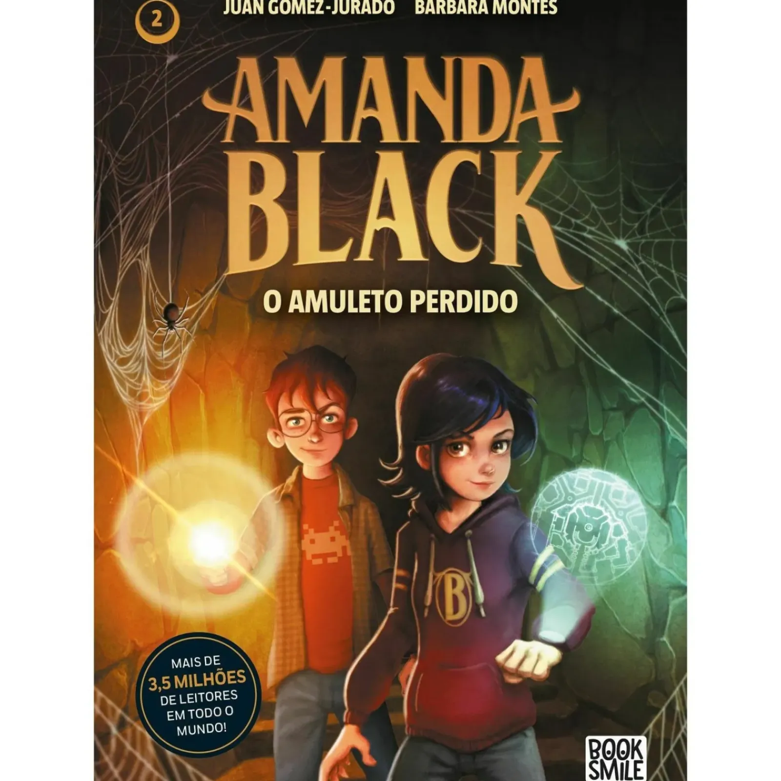 Booksmile Coleções Juvenis > Amanda Black Nº 2 - o Amuleto Perdido de Juan Gómez-Jurado e Bárbara Montes
