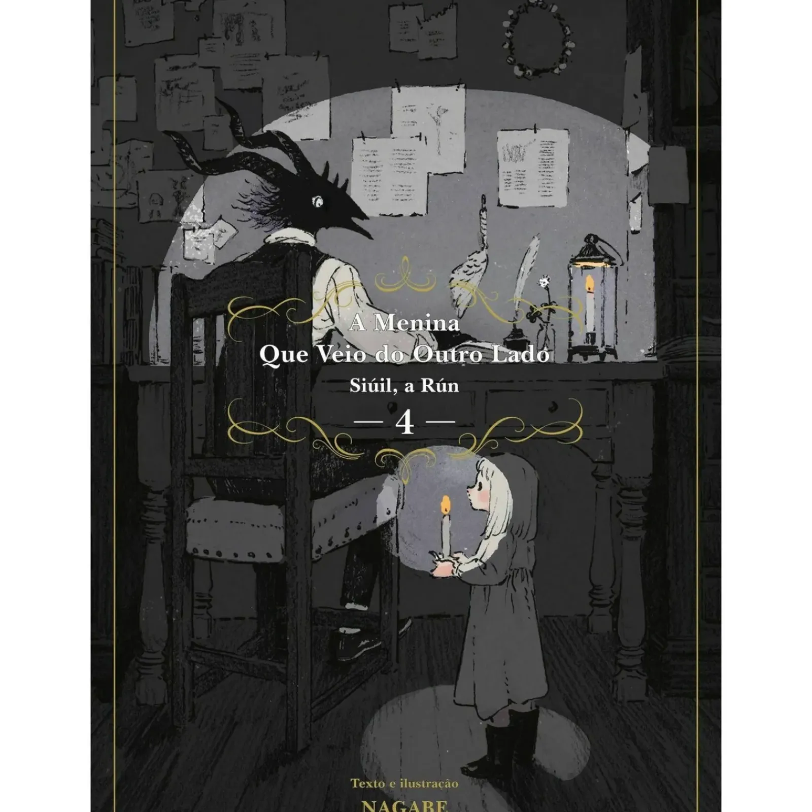 Presença Manga > A Menina que Veio do ou de Nagabe