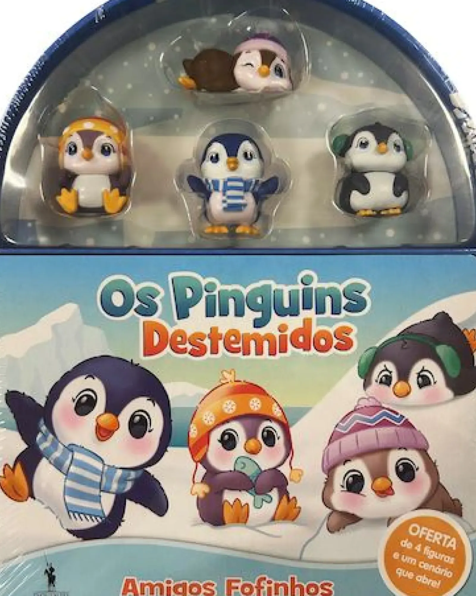 Dom Quixote Literatura Infantil > Amigos Fofinhos - os Pinguins Destemidos