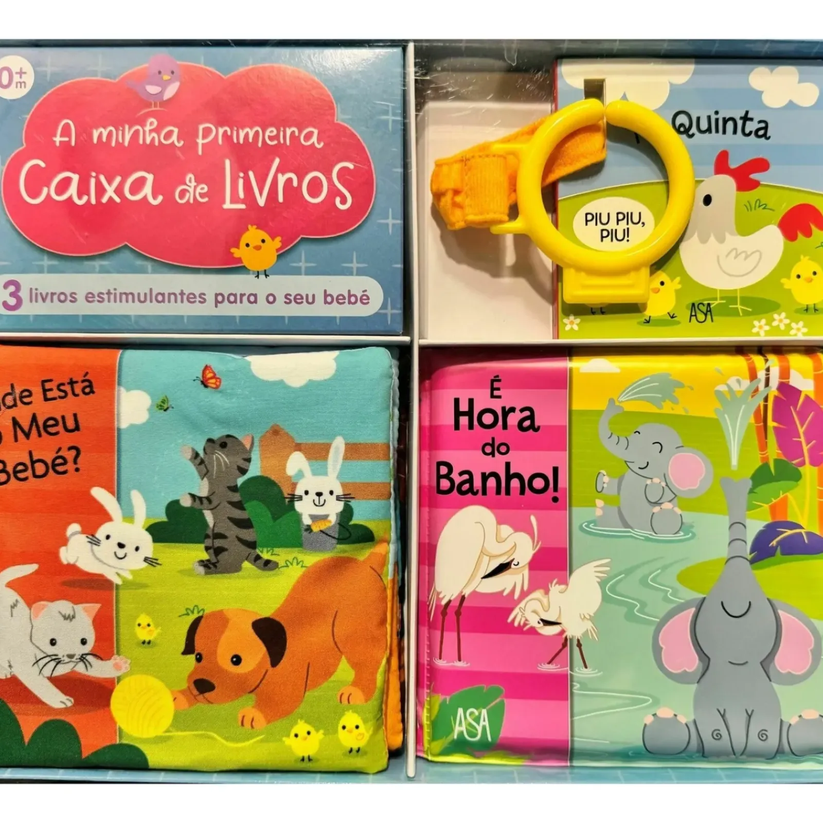Asa Atividades > A Minha Primeira Caixa de Livros de Chouette