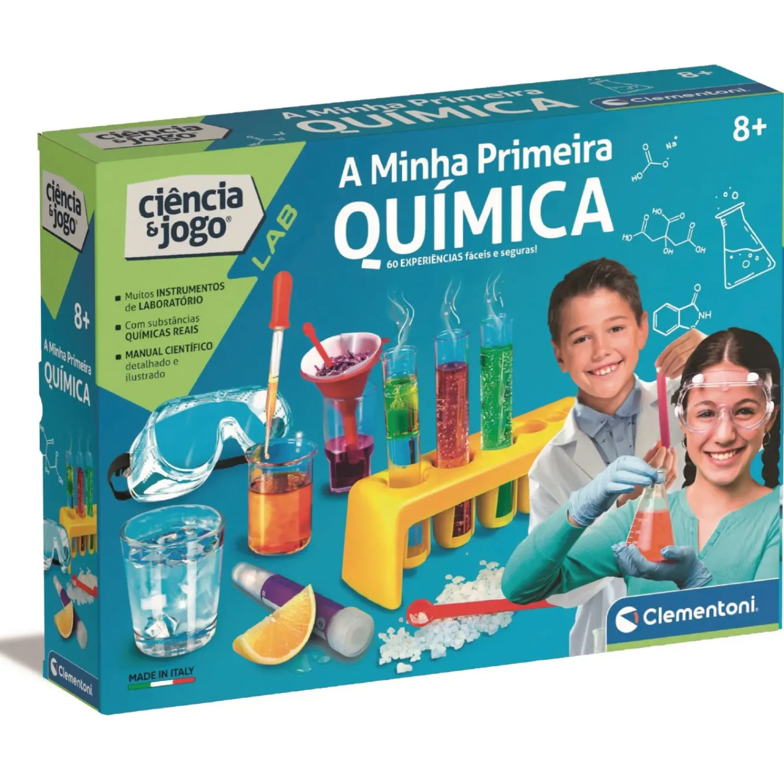 Online Ciência & Jogo A Minha Primeira Química Clementoni