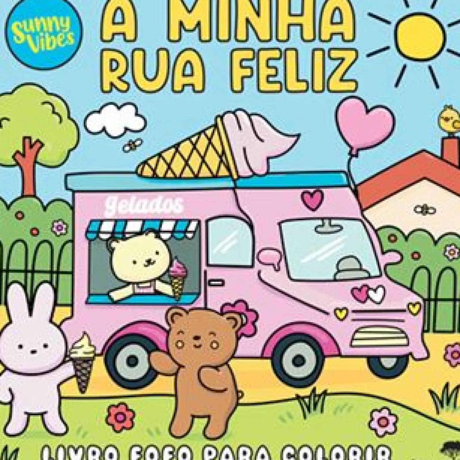 Jacarandá A Minha Rua Feliz - Livro de Colorir