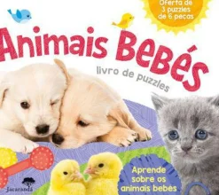 Jacarandá Atividades|Puzzles > Animais Bebés - Livro de Puzzles
