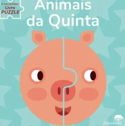 Jacarandá Atividades|Puzzles > Animais da Quinta de Agnese Baruzzi - O Meu Primeiro Livro Puzzle