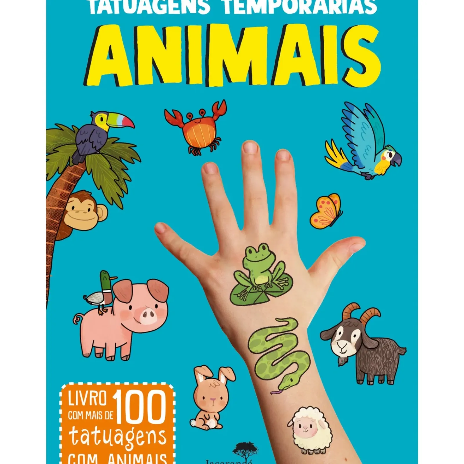 Jacarandá Atividades > Animais - Tatuagens Temporárias