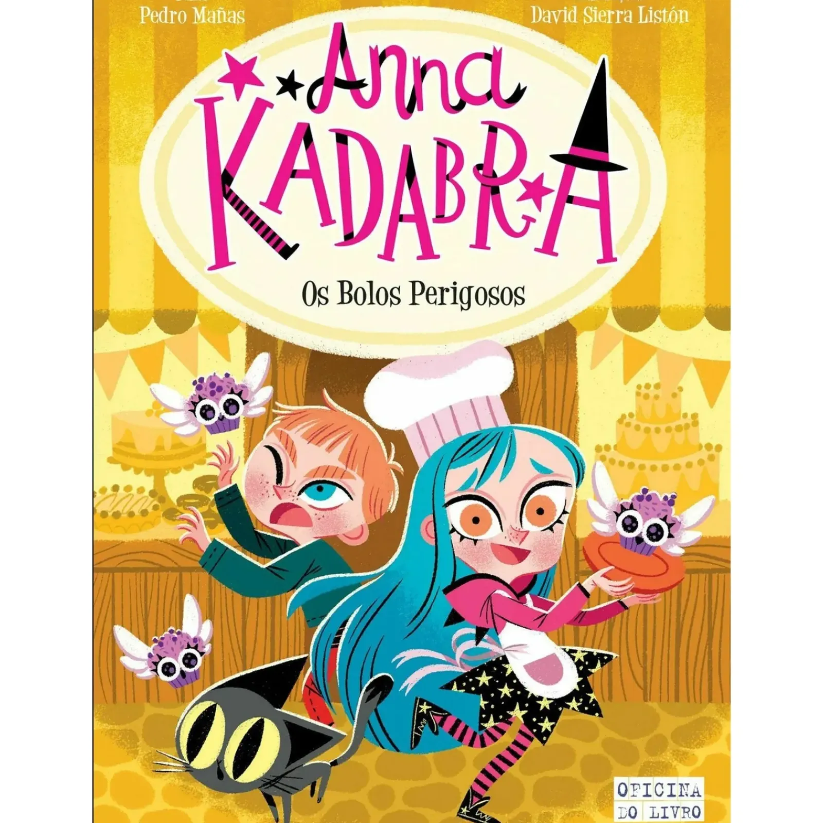 New Oficina Livro Anna Kadabra 6 Bolos Perigosos de Pedro Mañas
