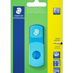 Sale Staedtler Apara Lápis Com Depósito+Borracha 2Em1 Azul