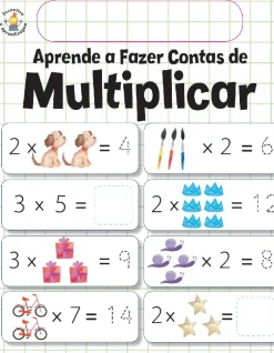 New Booksmile Aprende a Fazer Contas de Multiplicar de Elizabeth Golding - (3ª Edição)