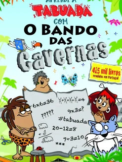 Sale Booksmile Aprende a Tabuada com o Bando das Cavernas de Nuno Caravela