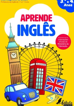 Clearance Fábula Educação Aprende Inglês de Inês Regalado de Sousa - 3.º e 4.º Anos (2ª Edição)