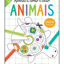 Joybooks Atividades > Aprendo a Cortar e Colar! - Animais de Elizabeth Golding - 15 Atividades para Mãos Pequeninas!