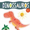 New Joii Books Aprendo A Usar A Tesoura! Dinossauros de Amanda Lott