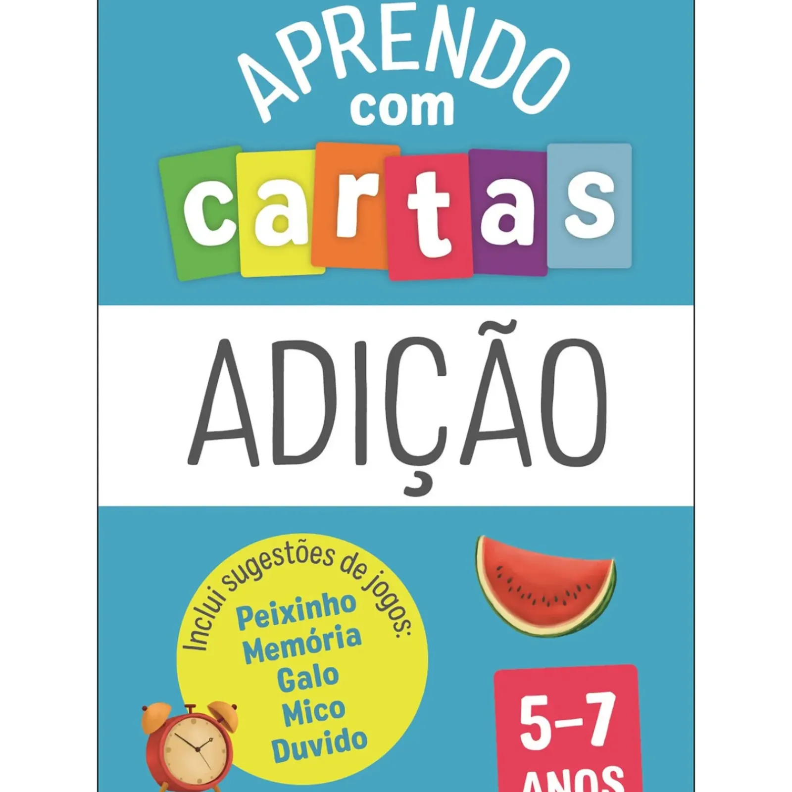 Discount Fábula Educação Aprendo com Cartas - Adição 5-7 Anos