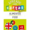Clearance Fábula Educação Aprendo com Cartas - Alimentos - Bilingue