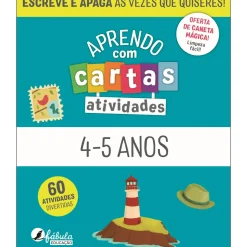 Sale Fábula Educação Aprendo com Cartas - Atividades 4-5 Anos