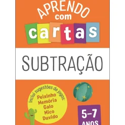 Fábula Educação 1º Ciclo > Aprendo com Cartas - Subtração 5-7 Anos