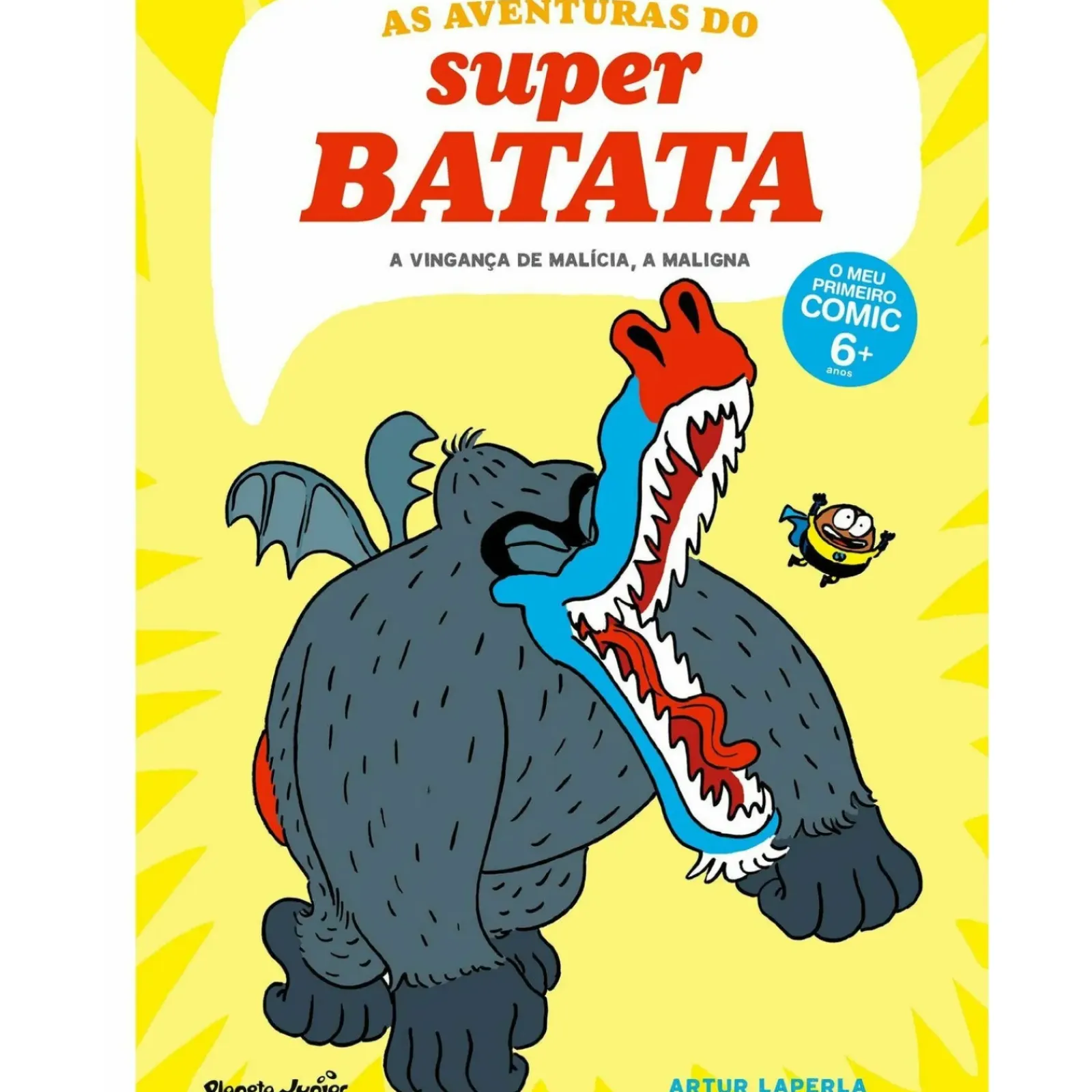 Planeta Banda Desenhada E Novelas Gráficas > As Aventuras do Super Batata Nº 4 - A Vingança de Malícia, a Maligna de Artur Laperla