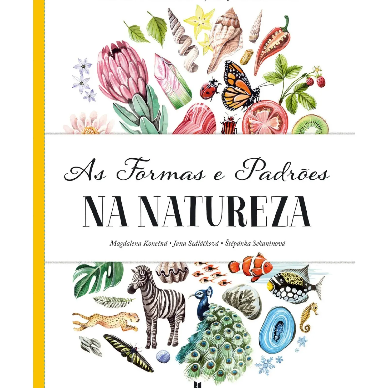 Texto Editora Literatura Juvenil > As Formas e Padrões na Natureza de Jana Sedlackova e Štepánka Sekaninová