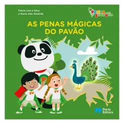 Sale Porto Editora As Penas Mágicas do Pavão de Flávia Lins e Silva e Maria Inês Almeida