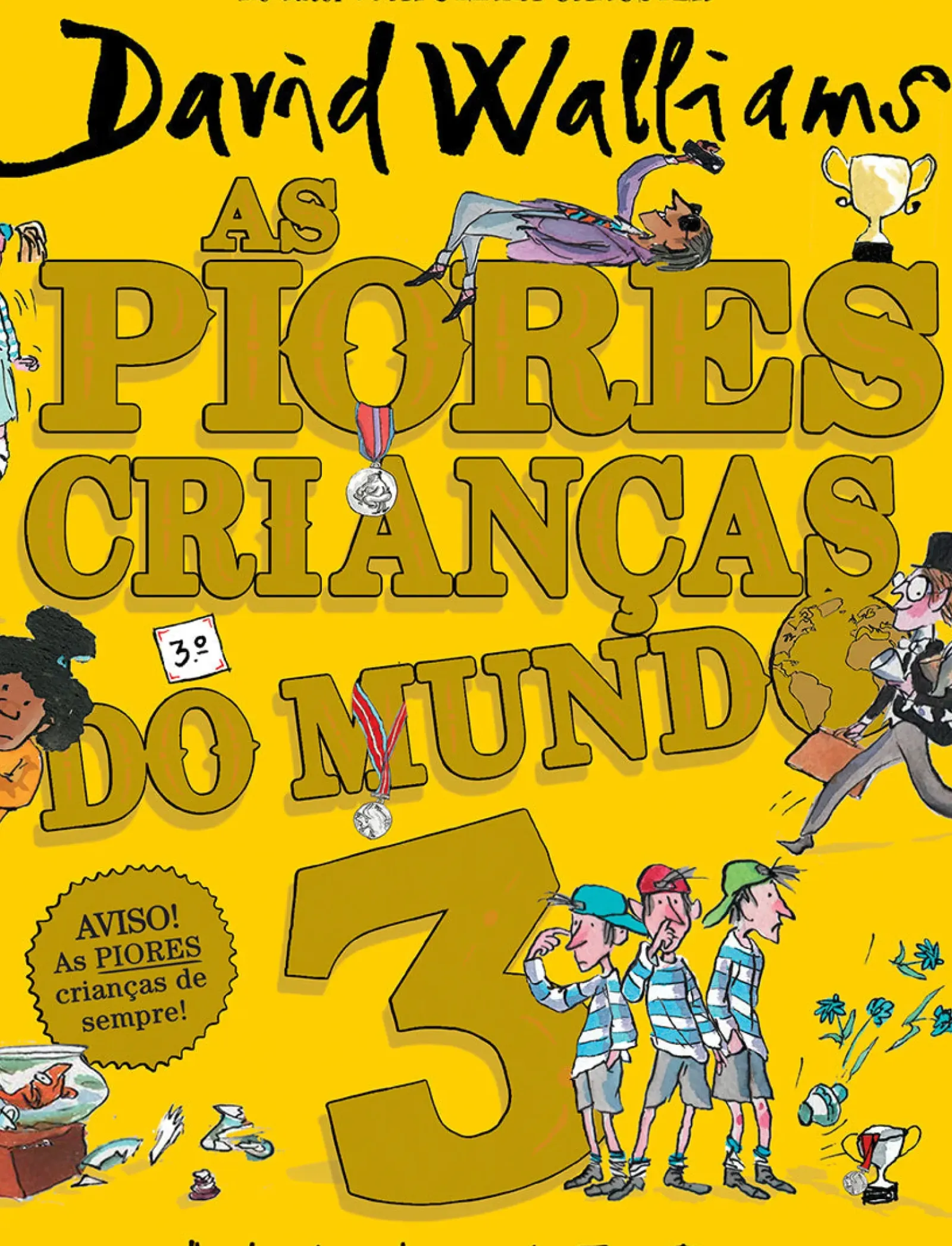 New Porto Editora As Piores Crianças do Mundo Nº 2 de David Walliams